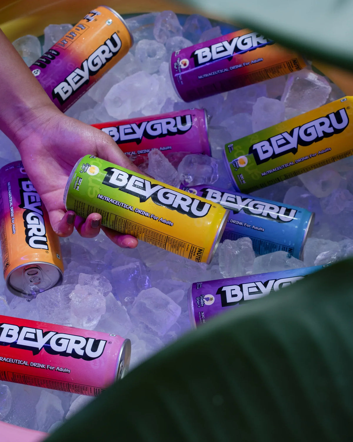 Bevgru Poppy Passion Fruit in use