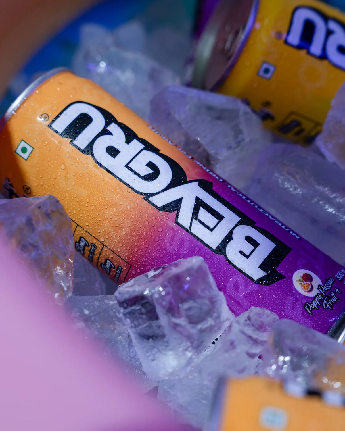 Bevgru Poppy Passion Fruit in use
