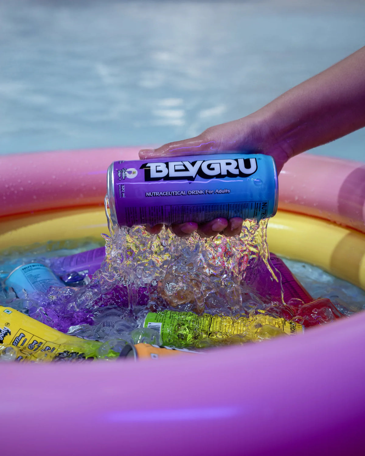 Bevgru Hubba Grape in use