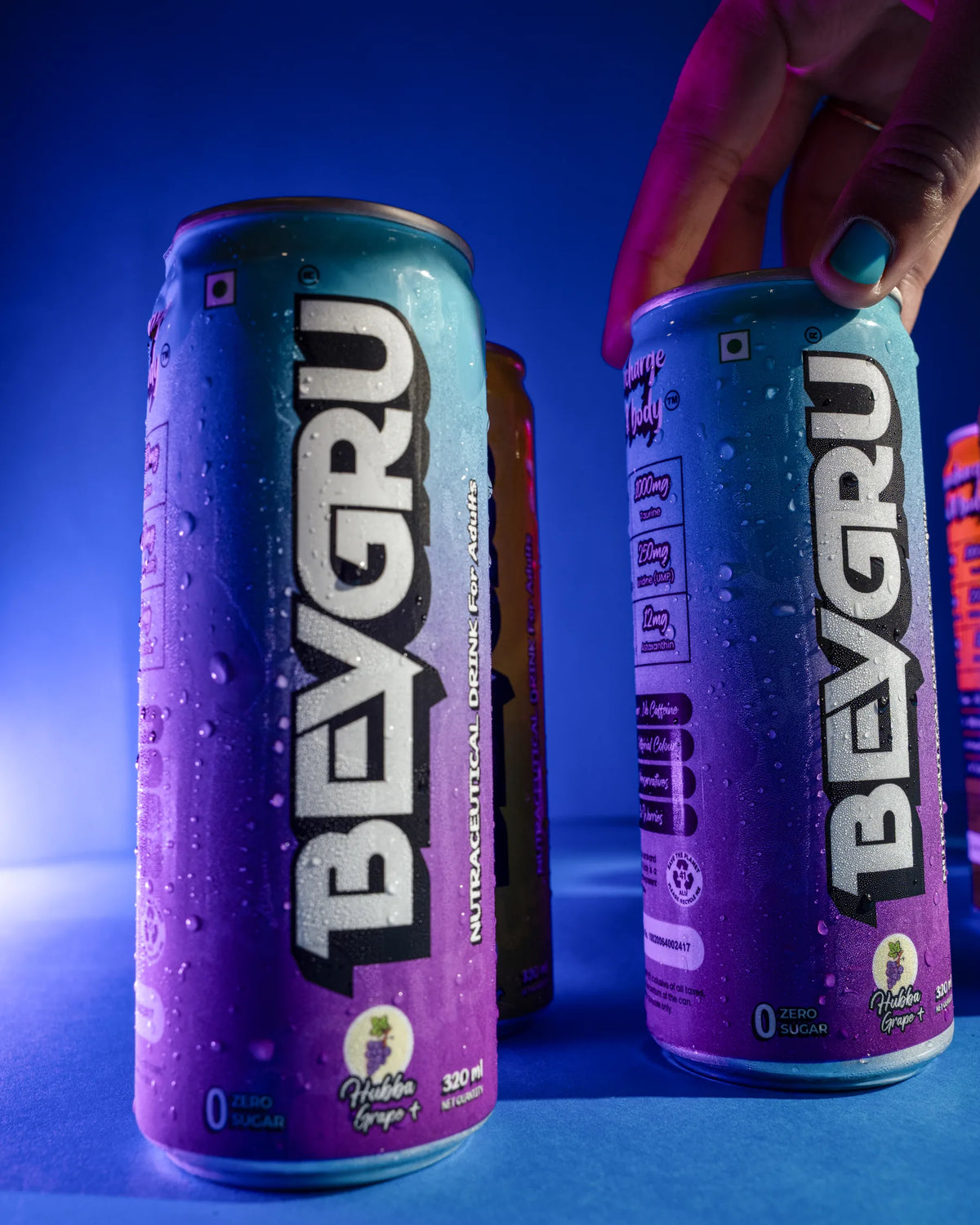 Bevgru Hubba Grape in use