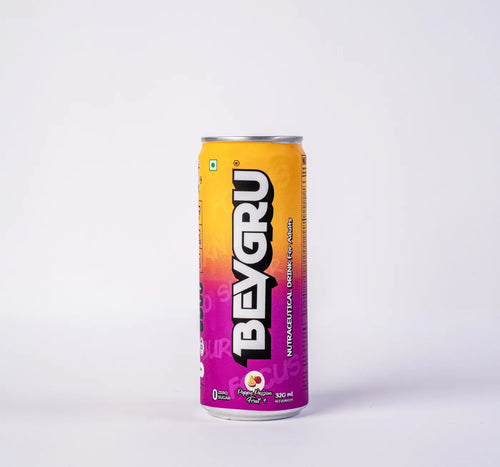Bevgru Poppy Passion Fruit 320 ml can
